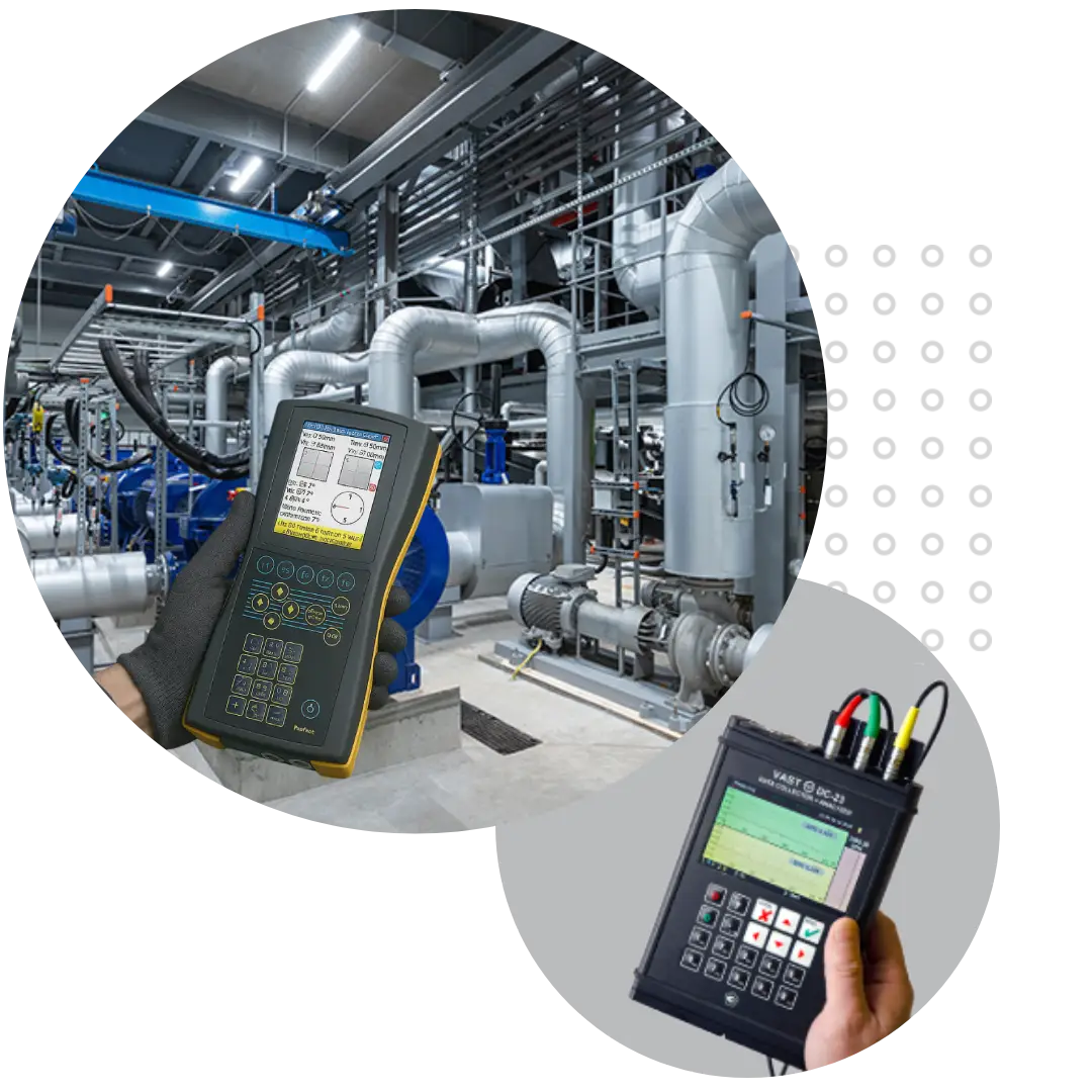 Online vibration monitoring system