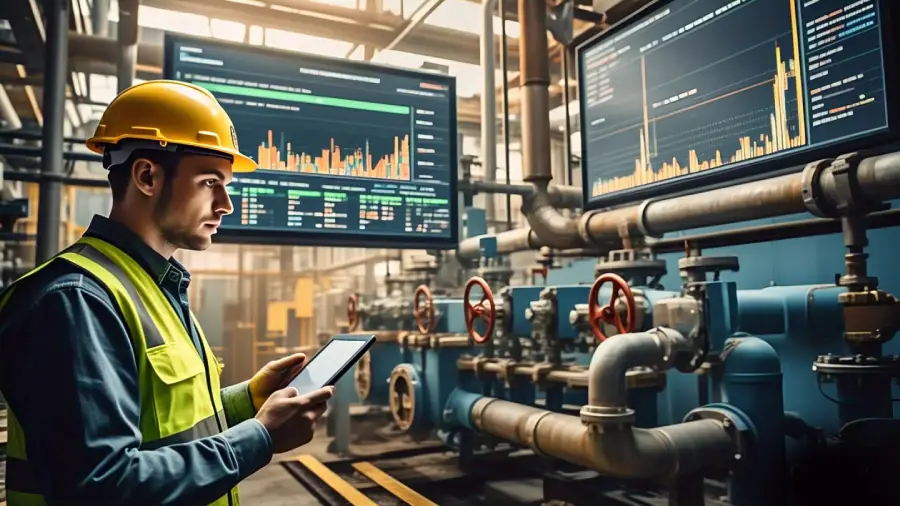 Online vibration monitoring system