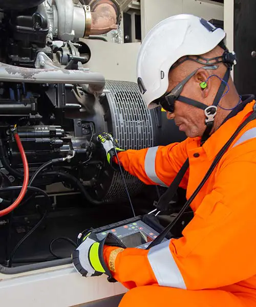 Online vibration monitoring system